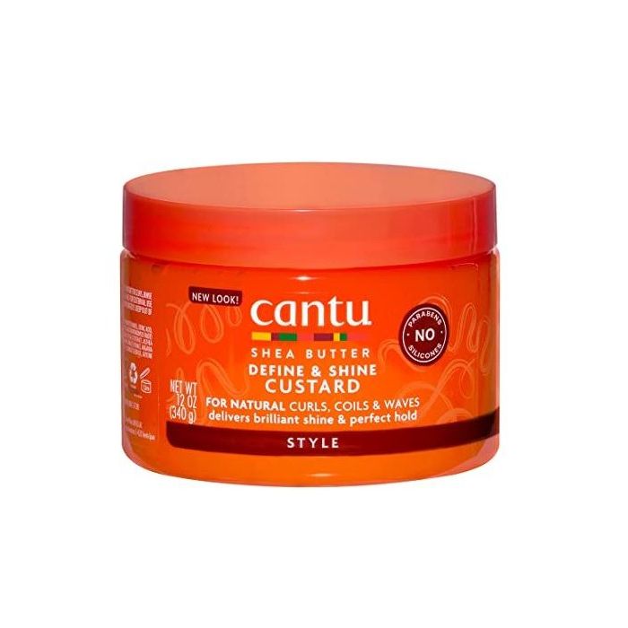 Shea Butter Define And Shine Custard Gel de Definición y Brillo de Rizos 340 gr