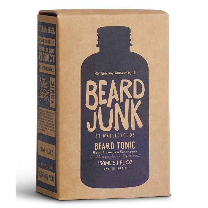 Waterclouds Tónico Beard Junk de barba para homem
