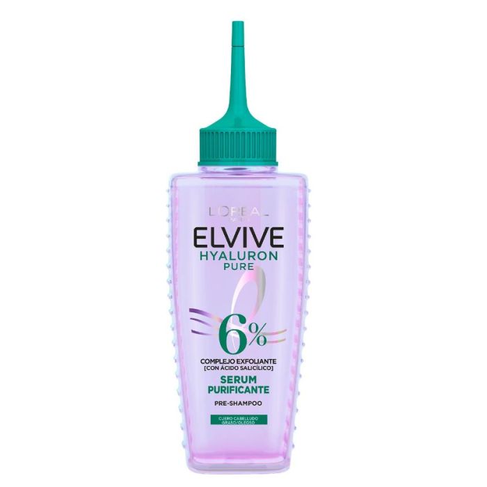 Elvive Sérum Purificante Pre-Champú Hyaluron Pure 100 ml
