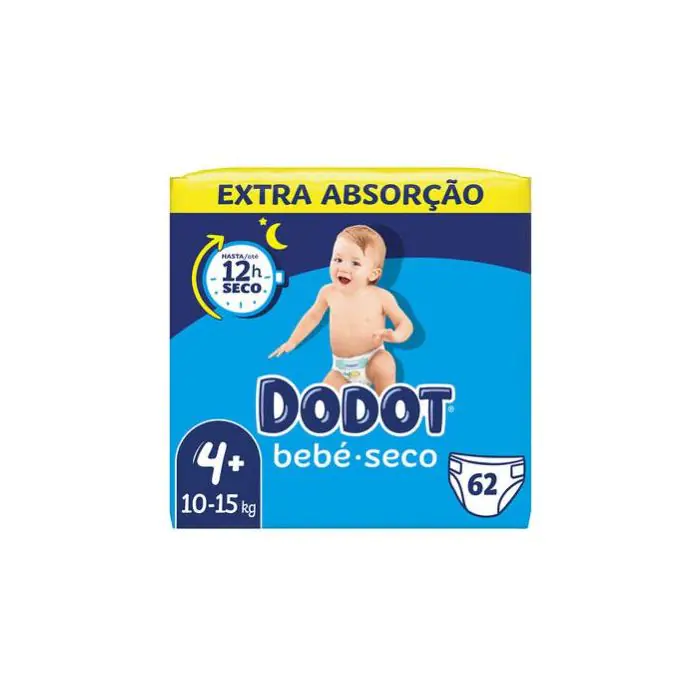 Dodot Bebé-Seco Pañales Talla 4+ mejor precio