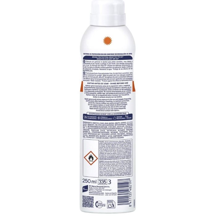 Sunnique Sensitive+ Bruma Protetora com SPF50+