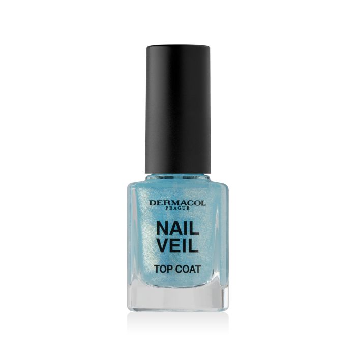 Dermacol Top Coat Nail Veil Sparkling Ocean
