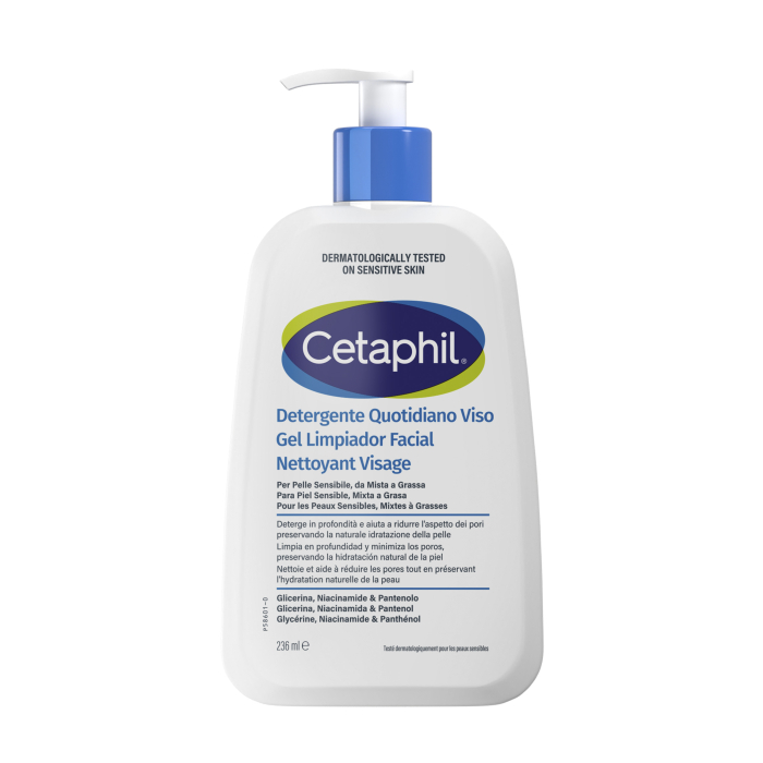 Gel Limpiador Facial Piel Sensibles, Mixta a Grasa 236 ml