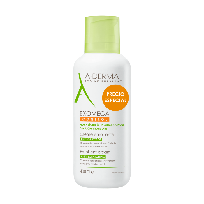 ¡22% DTO! Exomega Control Crema Emoliente antiirritación para piel atópica 400 ml