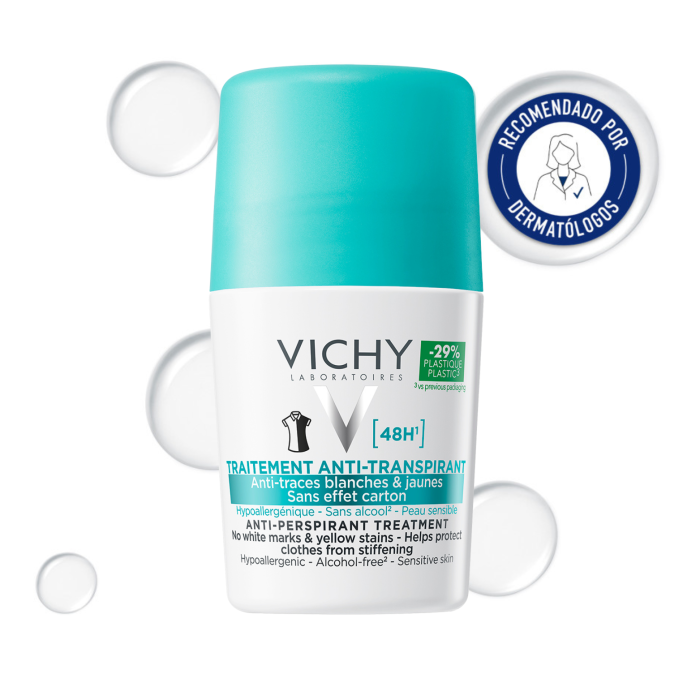 Desodorante Antimanchas Roll On Anti-Transpirante Pieles Sensibles 50 ml