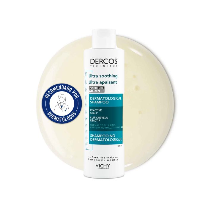 ¡16% DTO! Dercos Champú Ultra Calmante Cabello Graso 200 ml