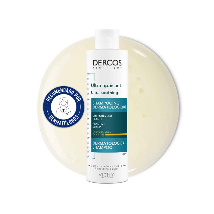 Dercos Champú Ultra Calmante Cabello Seco 200 ml