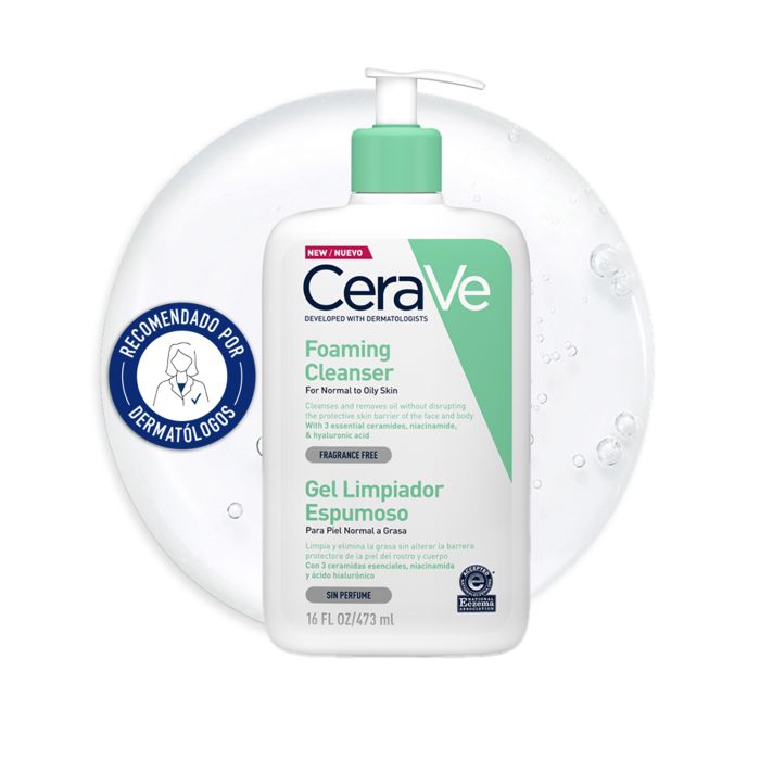 Gel Limpiador Espumoso 473 ml CeraVe