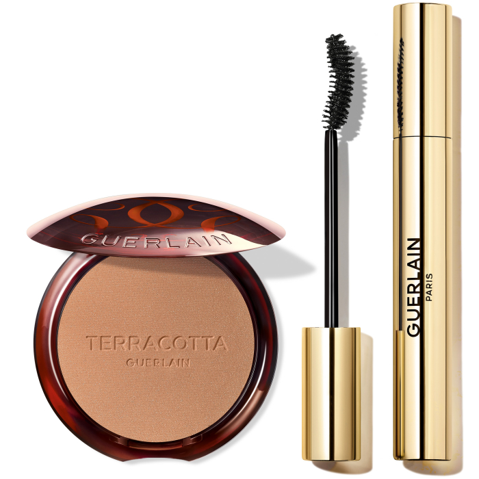 Cofre Terracotta x Noir G Polvos Bronceadores Y Mascara de Curva