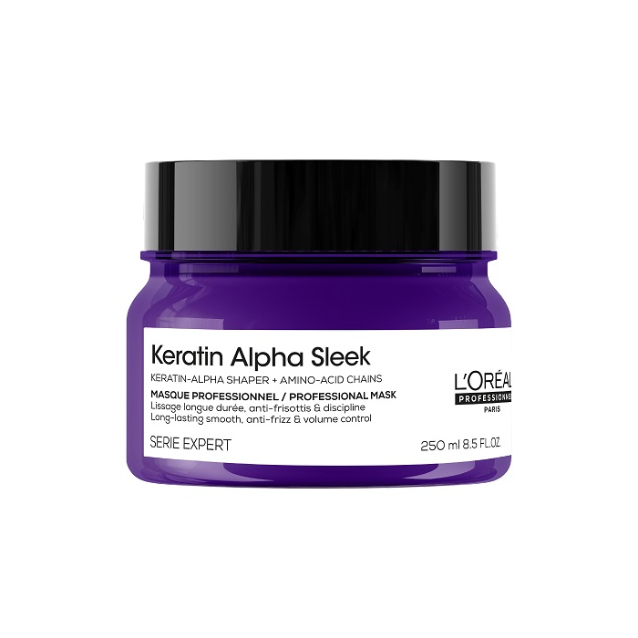 Mascarilla profesional Keratin Alpha Sleek 250 ml