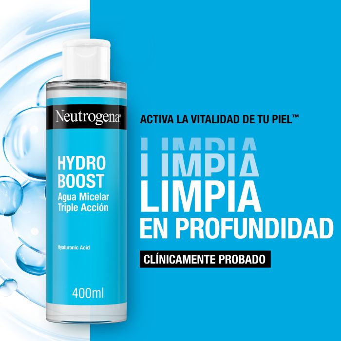 Hydro Boost Eau Micellaire Démaquillant Visage