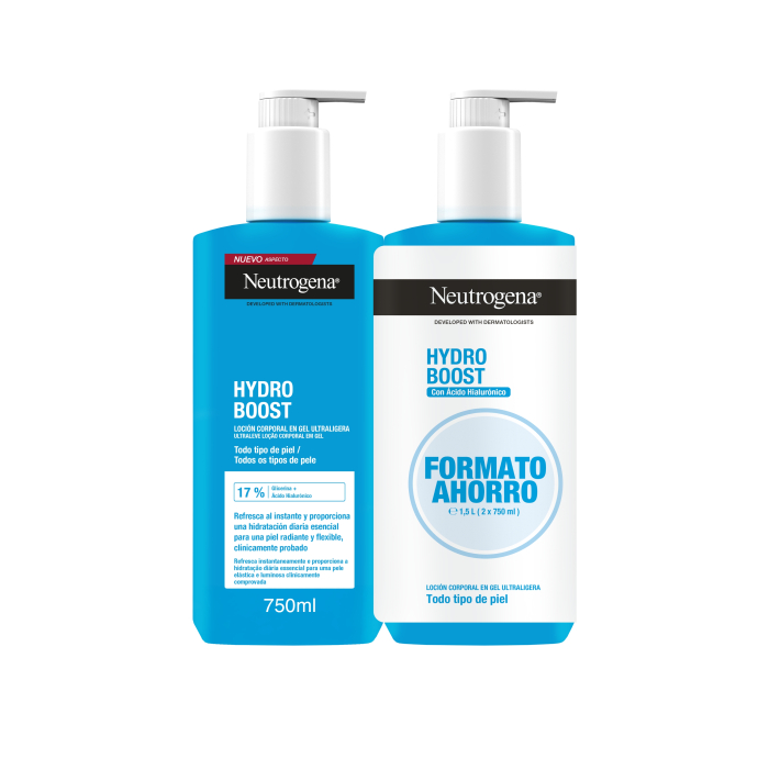 Hydro Boost Crema Hidratante Corporal en Gel Ultraligera 1500 ml