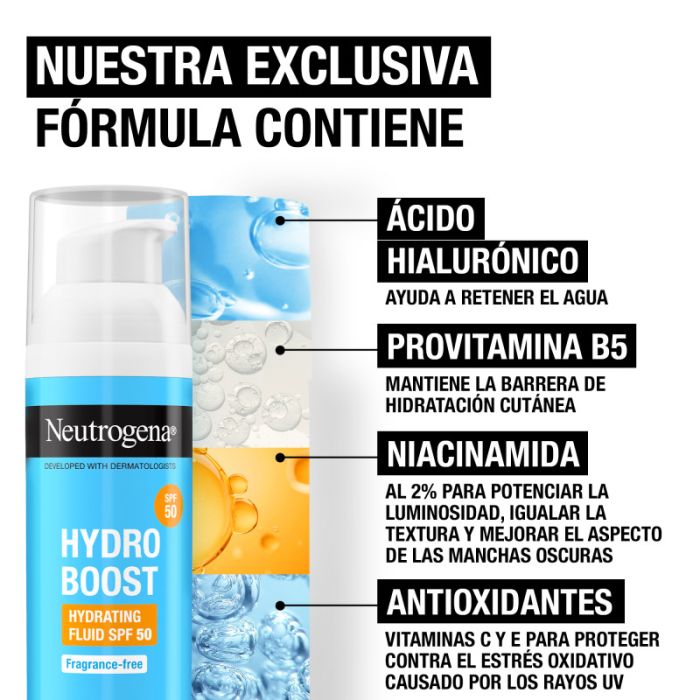 Fluide Hydratant Visage Hydro Boost SPF50