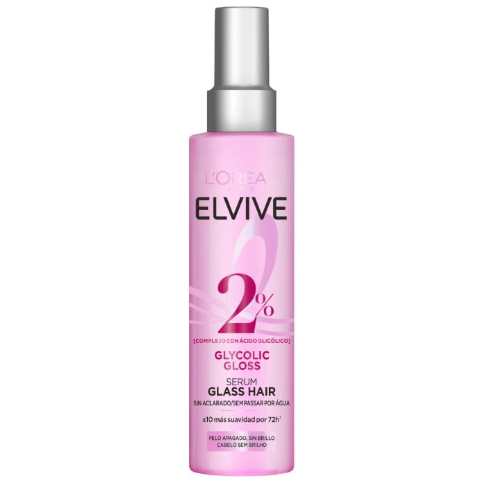 Elvive Glycolic Gloss Sérum Glass Hair sin Aclarado 150 ml