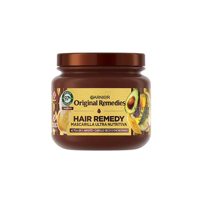 Original Remedies Mascarilla Capilar Aguacate y Karité 300 ml