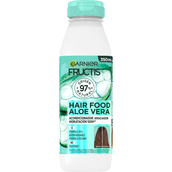 ¡22% DTO! Fructis Hair Food Aloe Vera Acondicionador Hidratante 350 ml