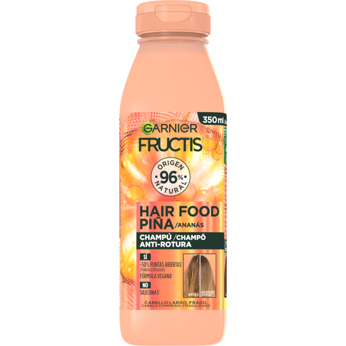 Fructis Hair Food Champú Piña 350 ml