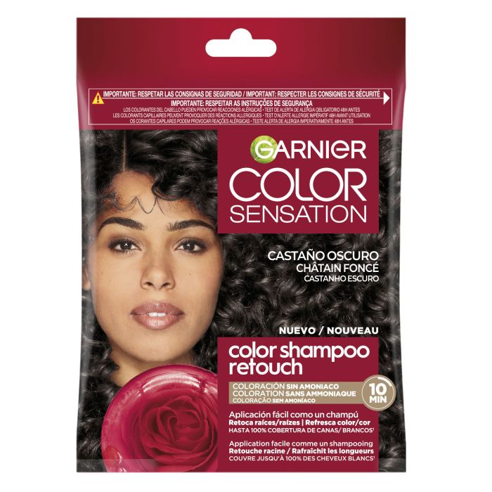 Color Sensation Color Shampoo Retouch Coloración Semi-permanente Sin Amoniaco