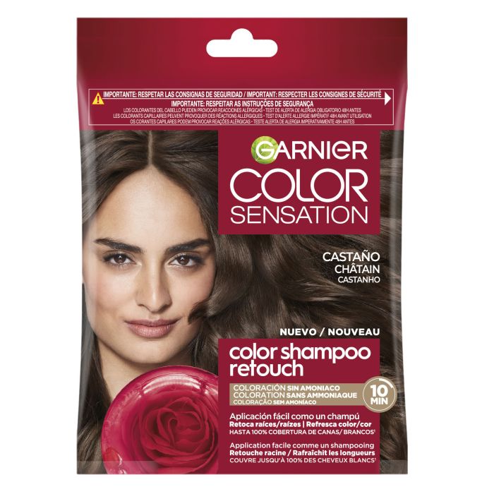 Color Sensation Color Shampoo Retouch Coloración Semi-permanente Sin Amoniaco