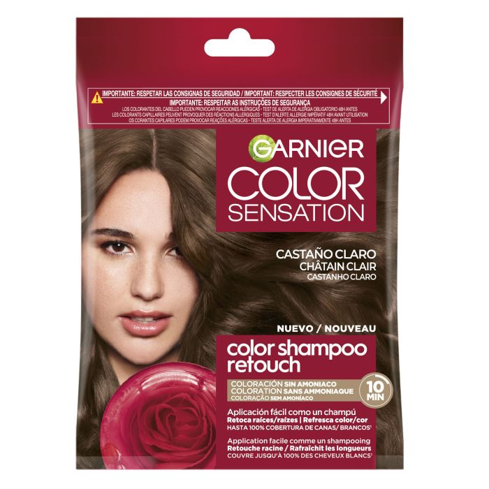 Color Sensation Color Shampoo Retouch Coloración Semi-permanente Sin Amoniaco