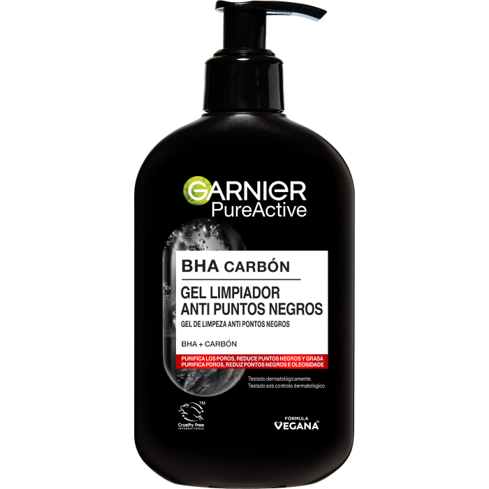 Pure Active Gel Carbon Anti puntos Negros 250 ml
