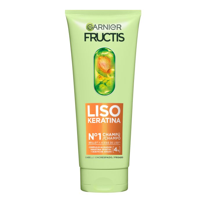 Fructis Nº1 Champú Liso Keratina 200 ml
