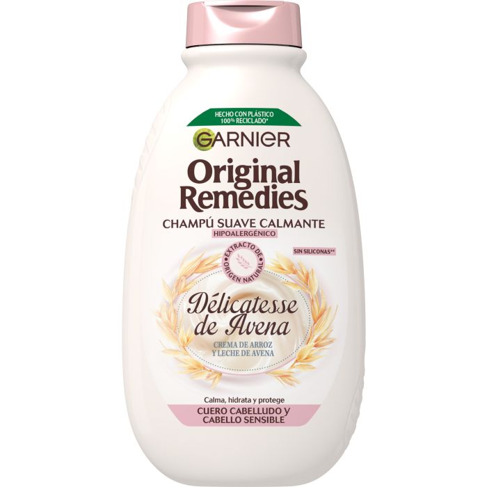 Garnier ¡21% Dto! Original Remedies Champú Suave Calmante Délicatesse De Avena 400 Ml