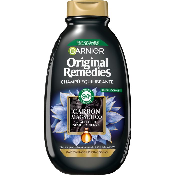 Original Remedies Carbón Magnético Champú Equilibrante 400 ml