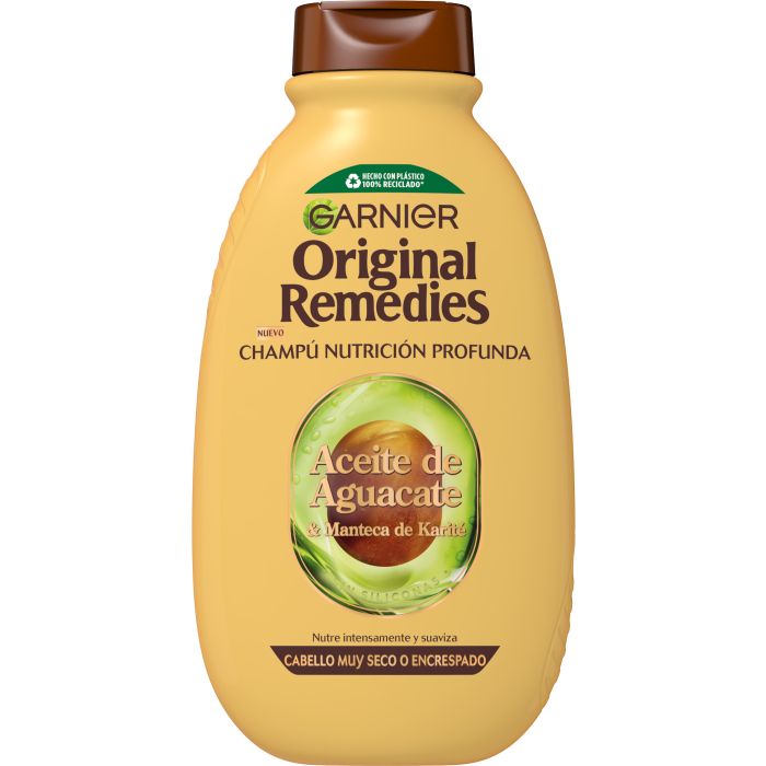 Original Remedies Champú Nutrición Profunda con Aceite de Aguacate 400 ml