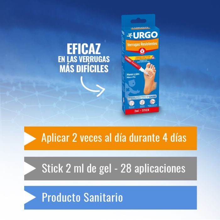 Bastão resistente de verrugas