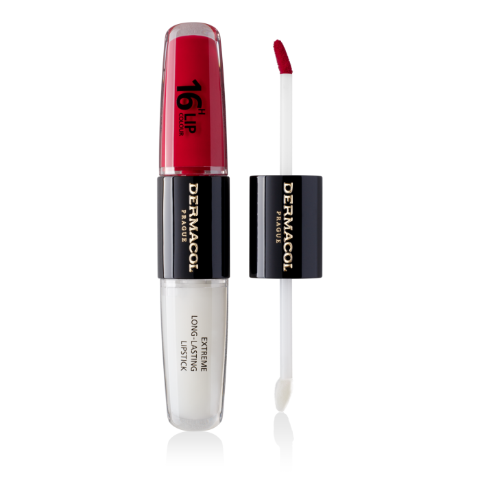 Dermacol 16H Lip Colour - Labial Líquido 2 En 1 De Larga Duración 8 Ml