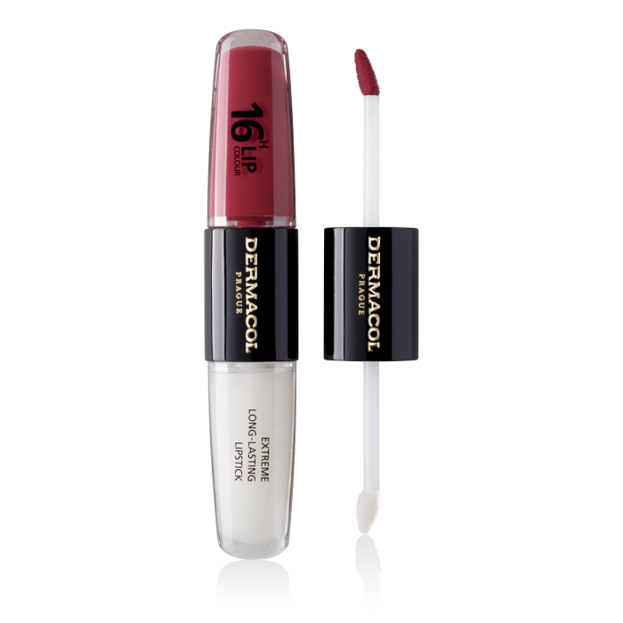 Dermacol 16H Lip Colour - Labial Líquido 2 En 1 De Larga Duración 8 Ml