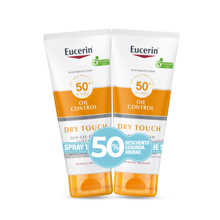 Dry Touch Duplo Crema Solar SPF 50