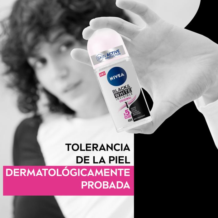 Déodorant Roll-On NIVEA Black & White Invisible