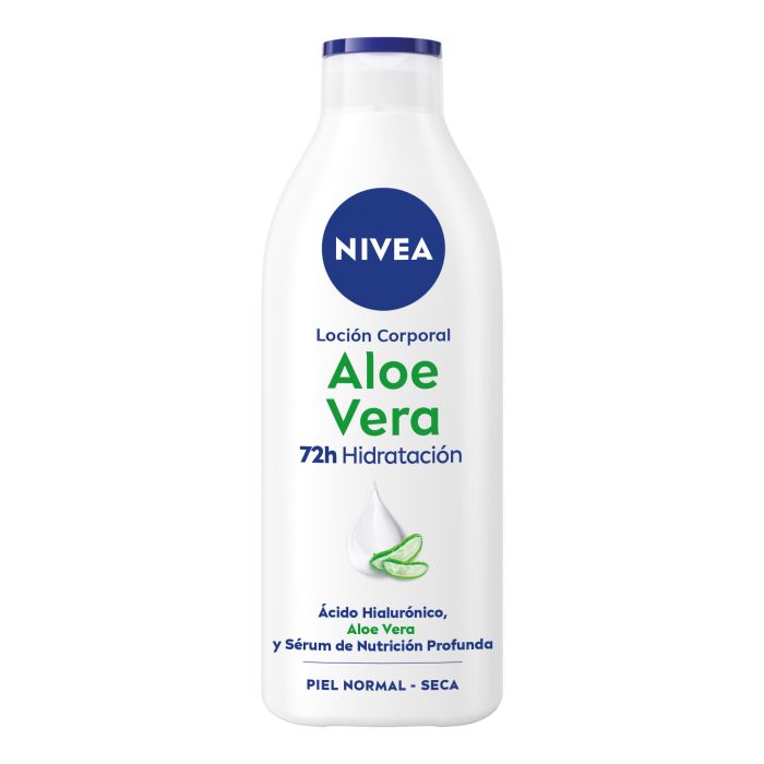Loción Corporal con Aloe Vera 72h Hidratación 400 ml