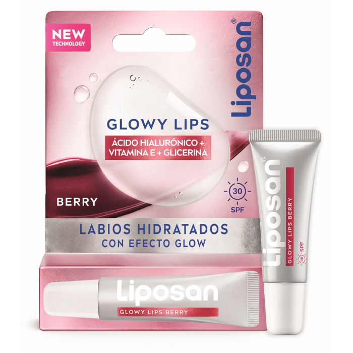 Glow Lips Berry Lábios com Efeito Glow SPF30 4.8 gr