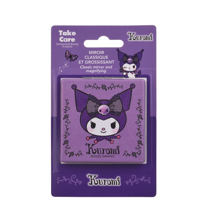 Hello Kitty Kuromi Espelho Clássico + Espelho de Aumento