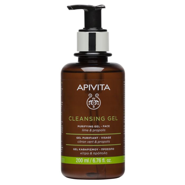 Apivita Cleansing Gel Gel Limpiador Purifying Gel - Face 200 Ml-image