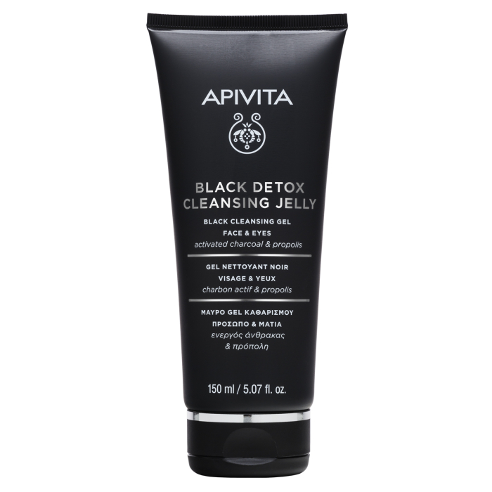 Black Detox Gel Limpiador Negro Carbón Activado Própolis 150ml