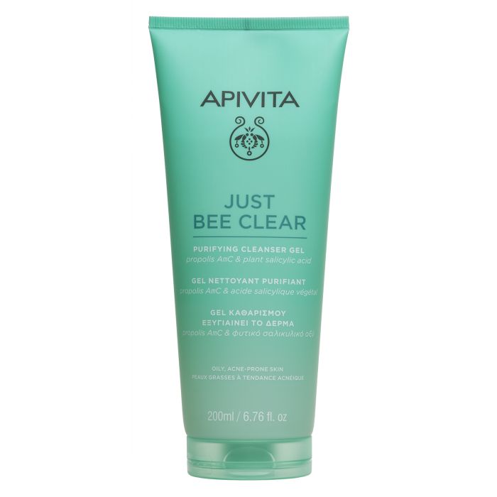 Apivita Just Bee Clear Gel Limpiador Purificante 200 Ml-image