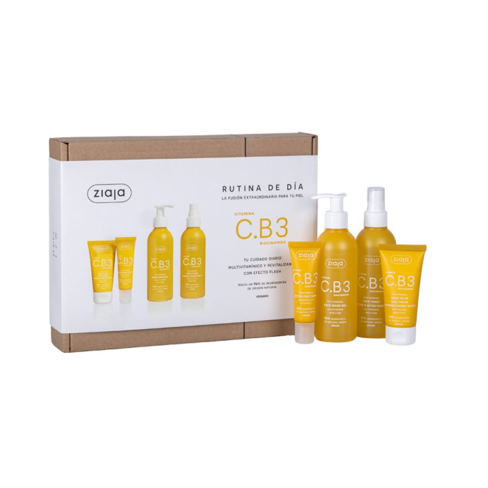 Vitamina C.B3 Niacinamida Set de Rutina Facial de Día 460 ml