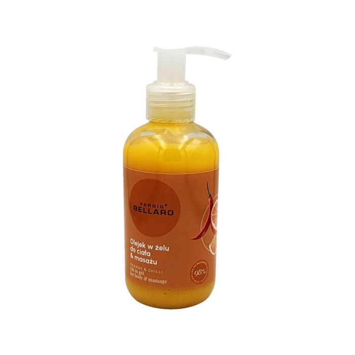Óleo em gel para corpo e massagem 170 gr