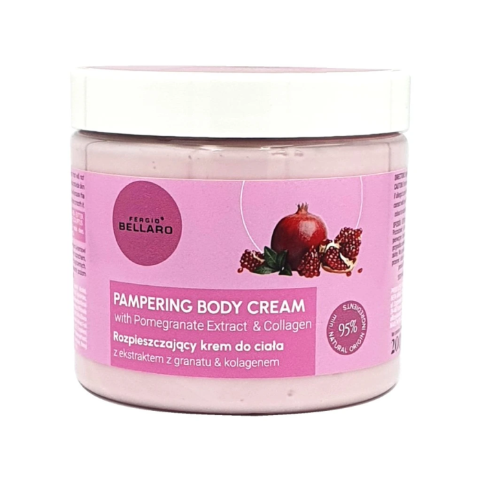 Creme corporal com extrato de romã e colágenio 200 ml