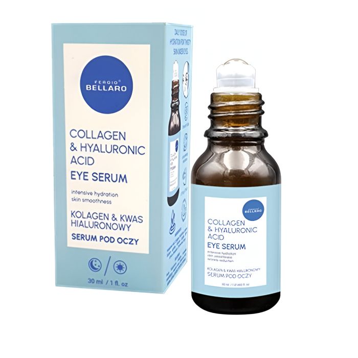 Sérum de olhos com ácido hialurónico e colágenio 30 ml