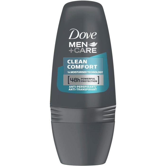 Dove Men + Care Clean Confort Desodorante Roll-On Antitranspirante 50 Ml
