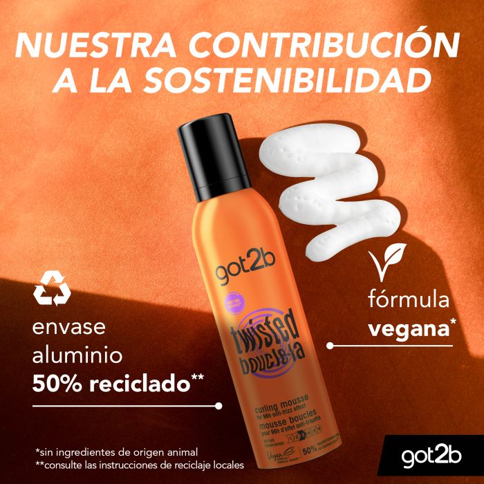 Twisted Curling Mousse Espuma Rizos Perfectos