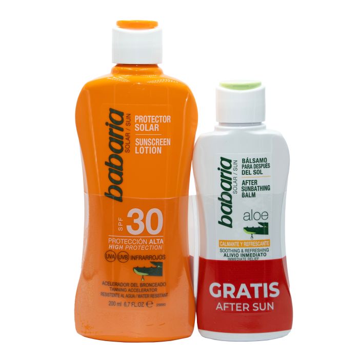 Pack Leche Protectora Solar SPF30 + Aftersun 200 ml