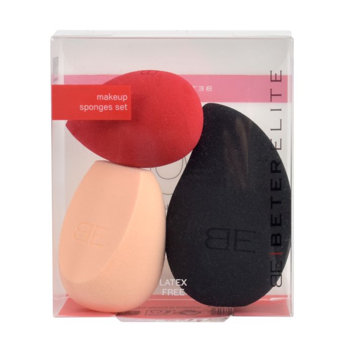 Elite Set Esponjas de Maquillaje sin Látex