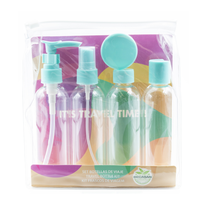 Set Viaje Botellas Rellenables Becasan Nature