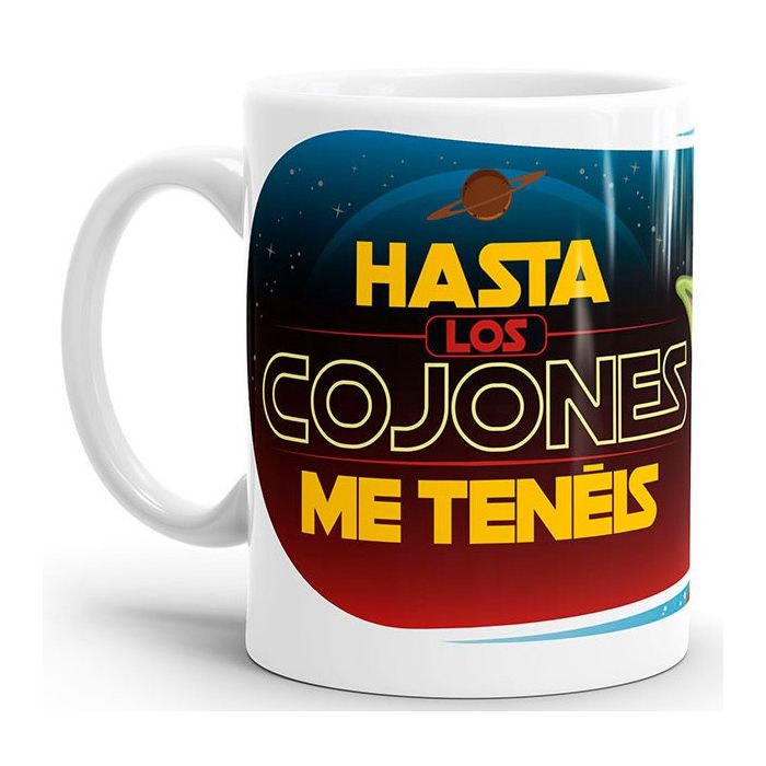 I've obteve-me a caneca dos Cojones